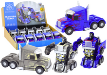 Transformující robot kamion 2v1 s pohyblivými částmi