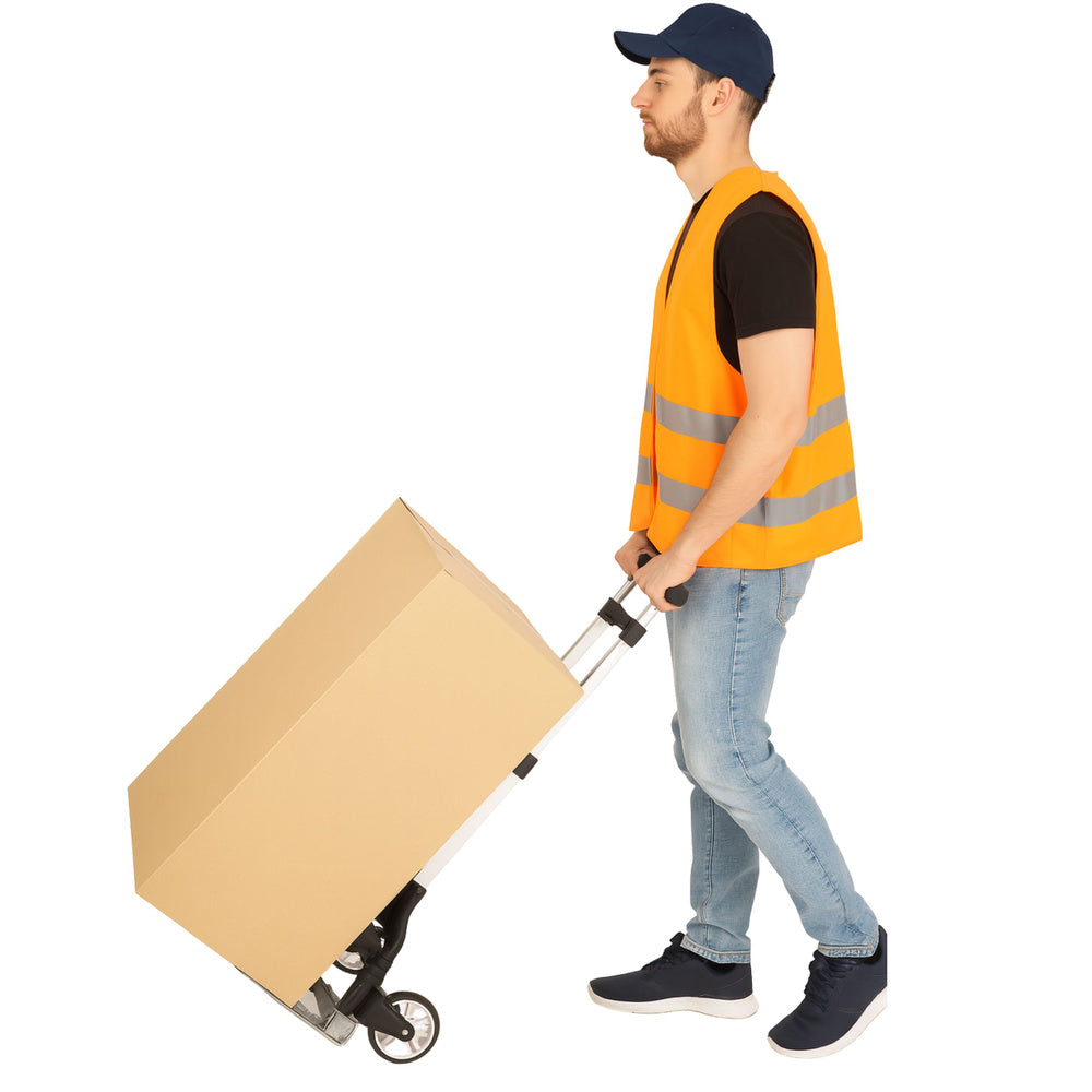 Transportní vozík skládací hliníkový – 70kg teleskopická rukojeť