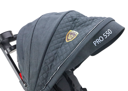 Tříkolka PRO550 černá – lehká a stabilní pro děti