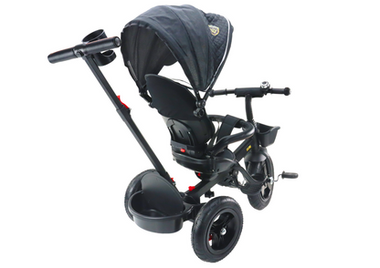 Tříkolka PRO550 černá – lehká a stabilní pro děti