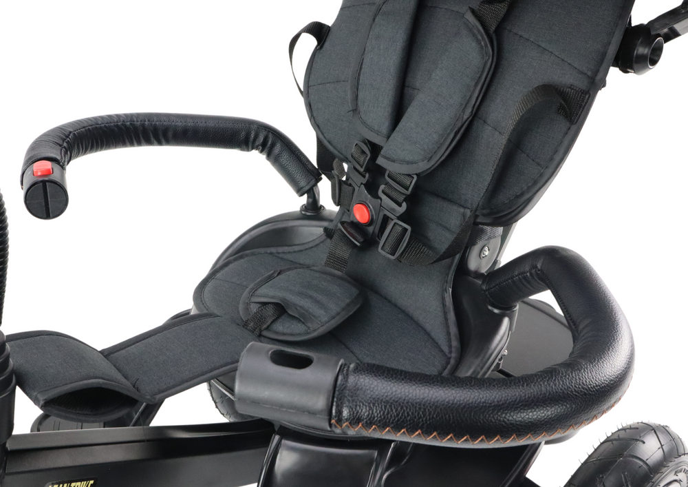 Tříkolka PRO550 černá – lehká a stabilní pro děti