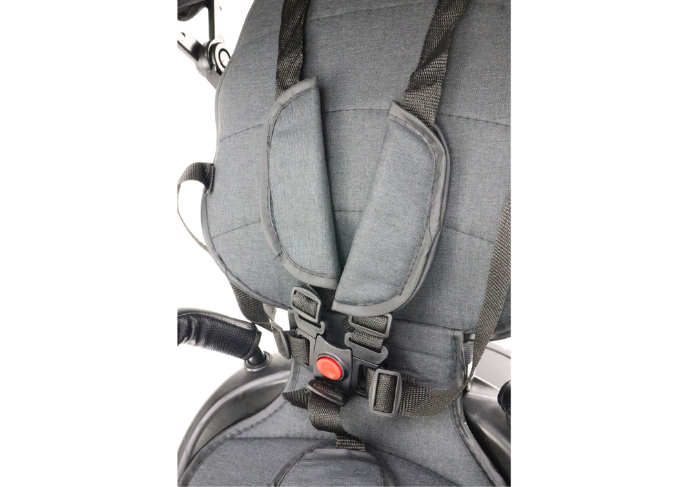 Tříkolka PRO550 černá – lehká a stabilní pro děti