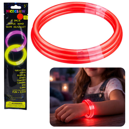 Trojitá fluorescenční svítící náramek – Neon Stick