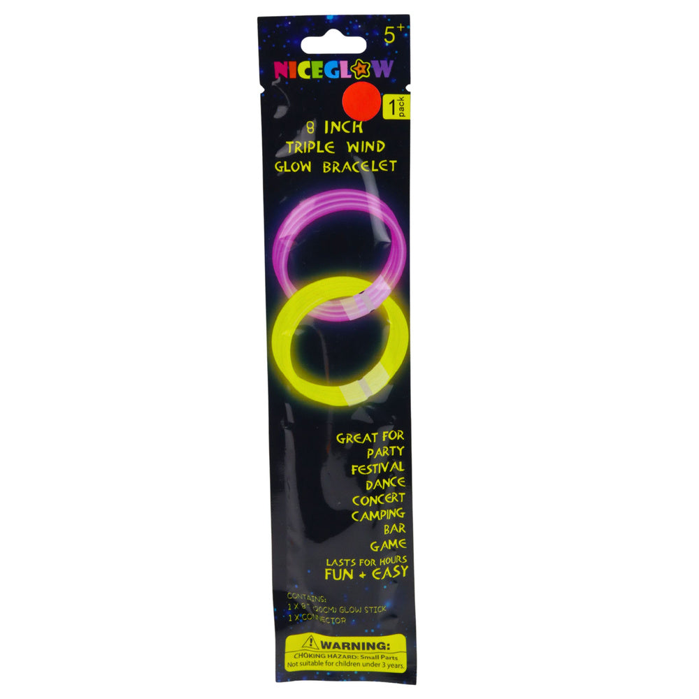 Trojitá fluorescenční svítící náramek – Neon Stick