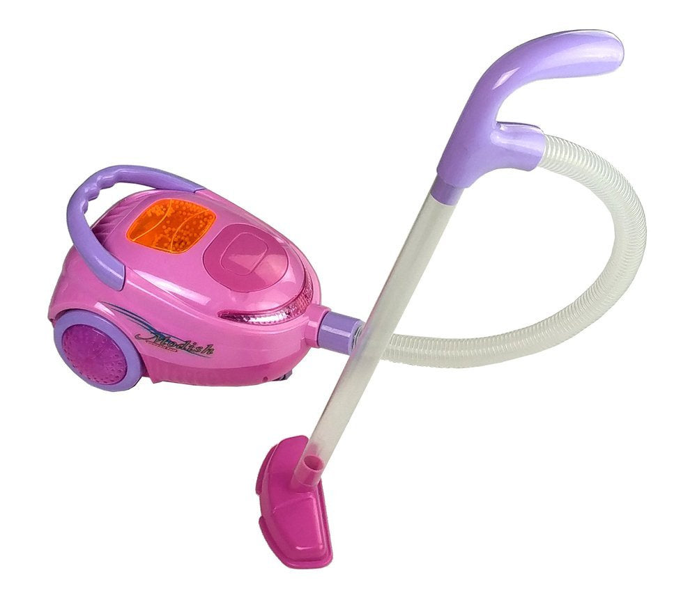 Úklidový set na vozíku s vysavačem pro děti – 60 cm