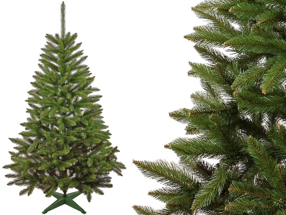 Umělý vánoční stromek smrk 180 cm s pevným stojanem
