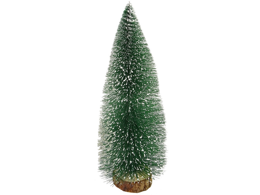 Vánoční stromeček dekorační se světýlky – zelený 32 cm