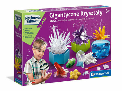 Vědecká sada Gigantické krystaly – Clementoni