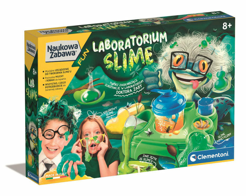 Vědecké laboratorium na výrobu slizu s mixérem – Clementoni