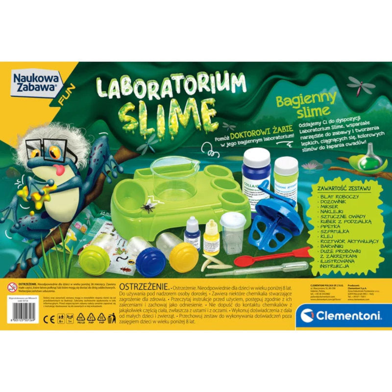 Vědecké laboratorium na výrobu slizu s mixérem – Clementoni