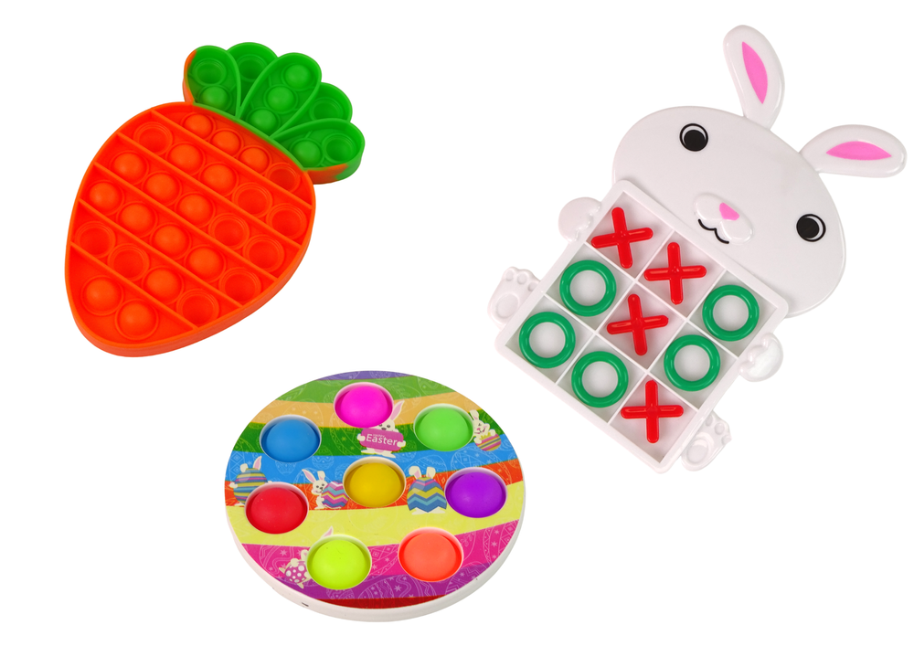 Velikonoční fidget toys antistresové – sada 18 kusů