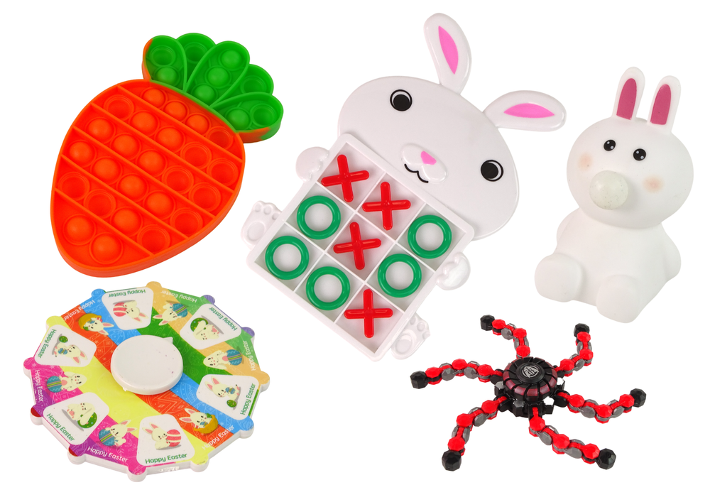 Velikonoční fidget toys antistresové – sada 24 kusů