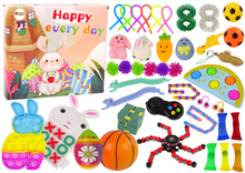 Velikonoční Pop It Squishy – antistresové hračky 42 prvků