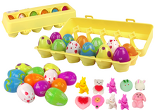 Velikonoční vajíčka s překvapením – fidget toys 12 ks