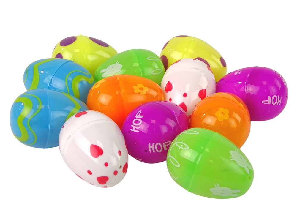 Velikonoční vajíčka s překvapením – fidget toys 12 ks