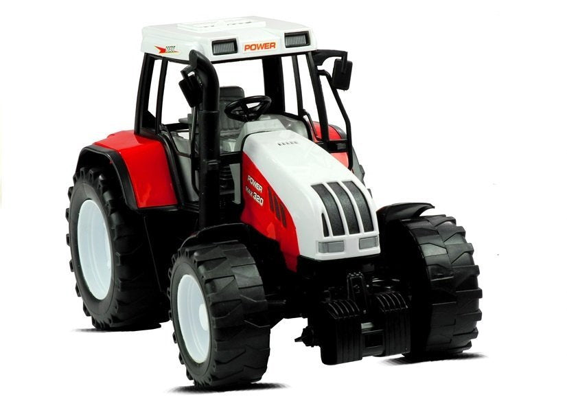 Velký traktor s přívěsem 3 modely pohyblivé prvky 65 cm zelený červený