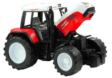 Velký traktor s přívěsem 3 modely pohyblivé prvky 65 cm zelený červený