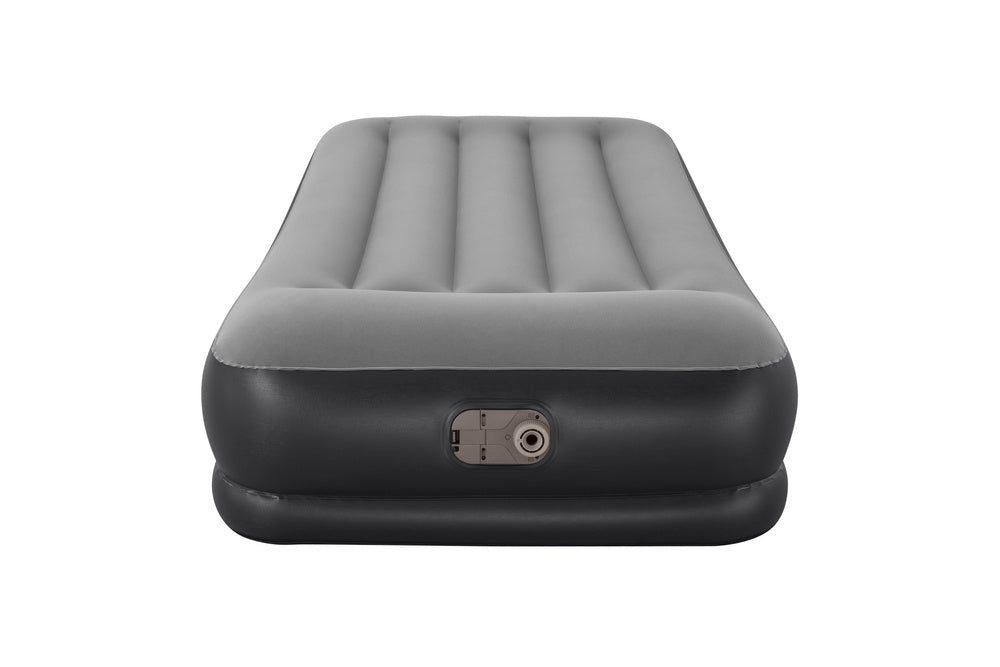 Velurový nafukovací matrace s elektrickou pumpou 191×97×46 cm – Bestway
