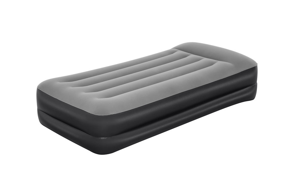 Velurový nafukovací matrace s elektrickou pumpou 191×97×46 cm – Bestway