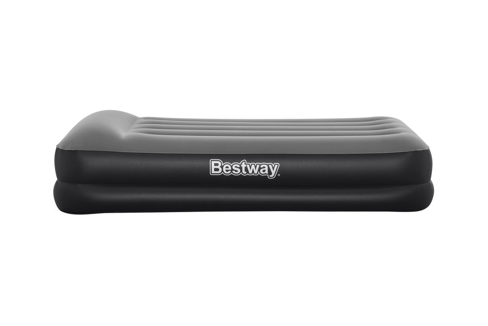 Velurový nafukovací matrace s elektrickou pumpou 191×97×46 cm – Bestway