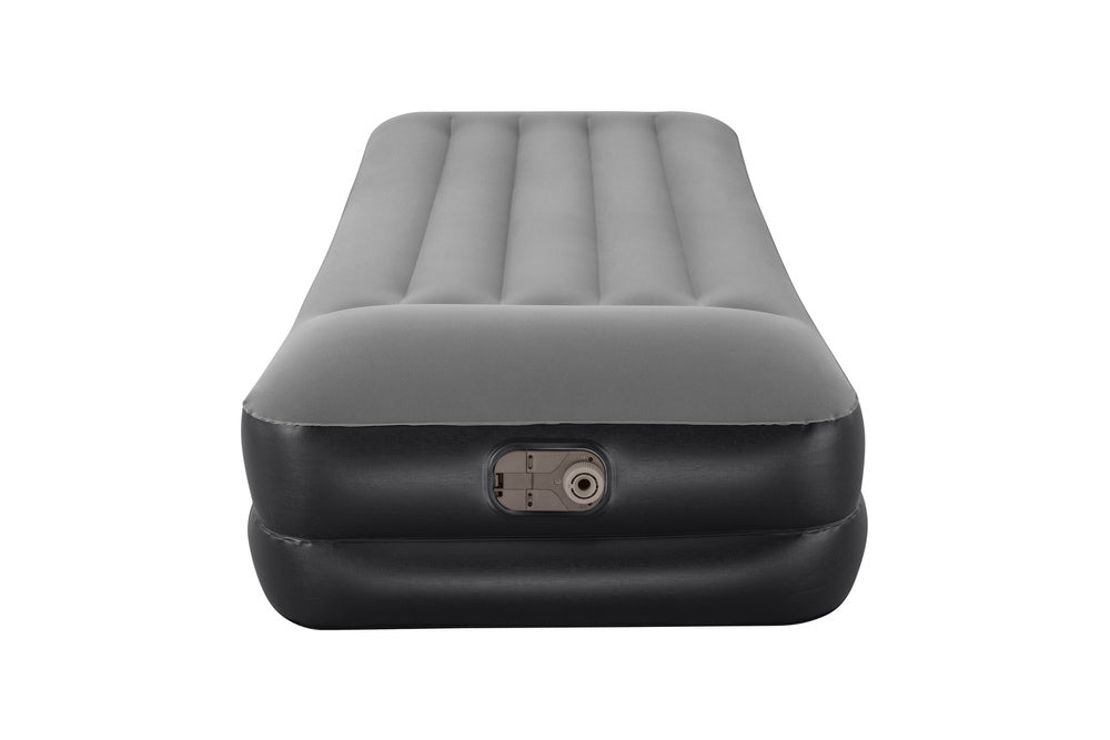 Velurový nafukovací matrace s elektrickou pumpou 191×97×46 cm – Bestway