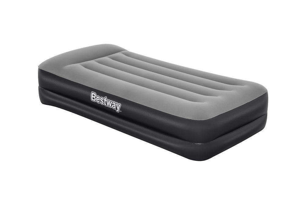 Velurový nafukovací matrace s elektrickou pumpou 191×97×46 cm – Bestway