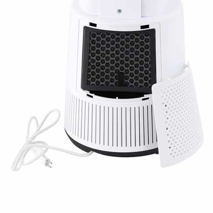 Ventilátor bezlopatkový stojací – s oscilací a LCD displejem