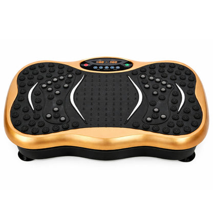 Vibrační fitness platforma s Bluetooth reproduktory pro cvičení