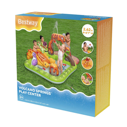 Vodní hřiště s dinosaury a sopkou – Bestway 53172