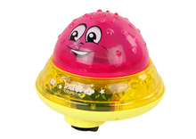 Vodní míček UFO s LED diodami – s hudbou | růžový