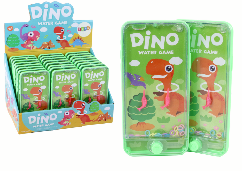 Vodní obratnostní hra telefon s dinosaurem – zelená