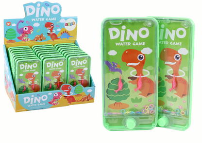 Vodní obratnostní hra telefon s dinosaurem – zelená