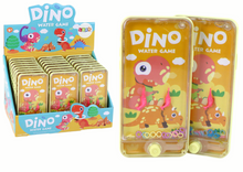 Vodní obratnostní hra telefon s dinosaurem – žlutá