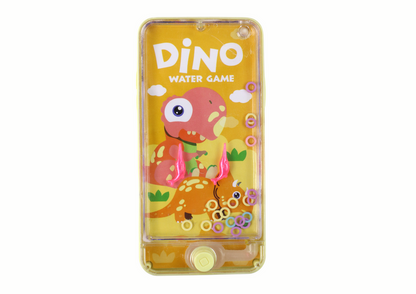 Vodní obratnostní hra telefon s dinosaurem – žlutá