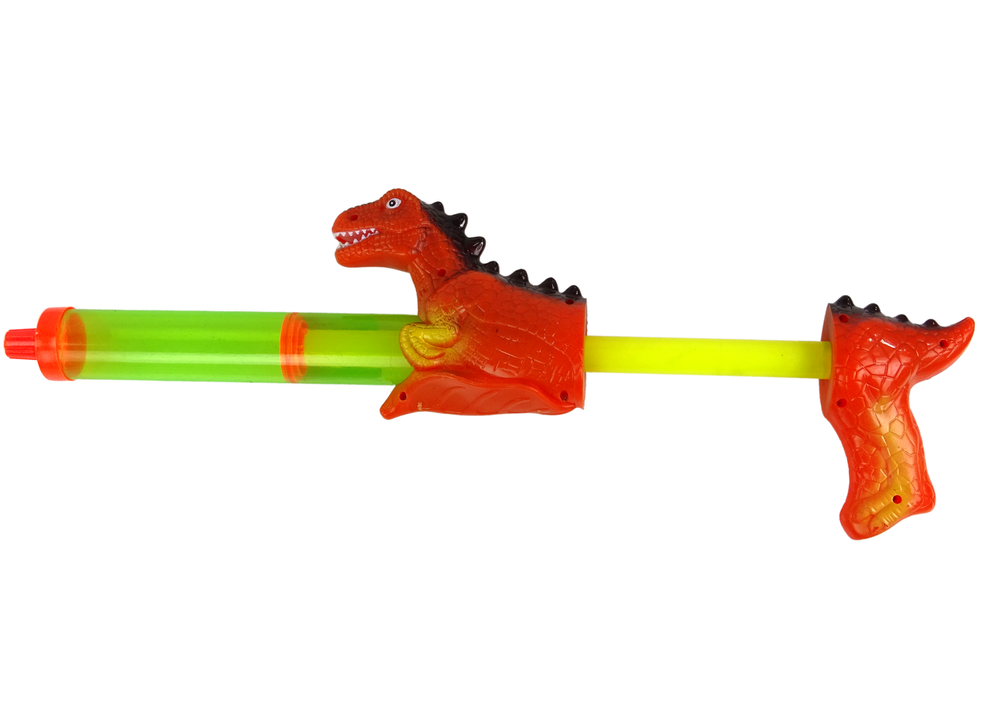 Vodní pistole 40 cm – s motivem dinosaura | červená