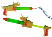 Vodní pistole 40 cm – s motivem dinosaura | zelená