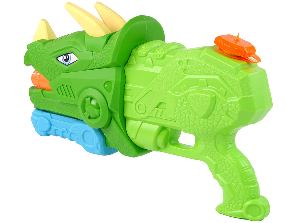 Vodní pistole dinosaurus Triceratops – 1330ml dosah 8m | zelená