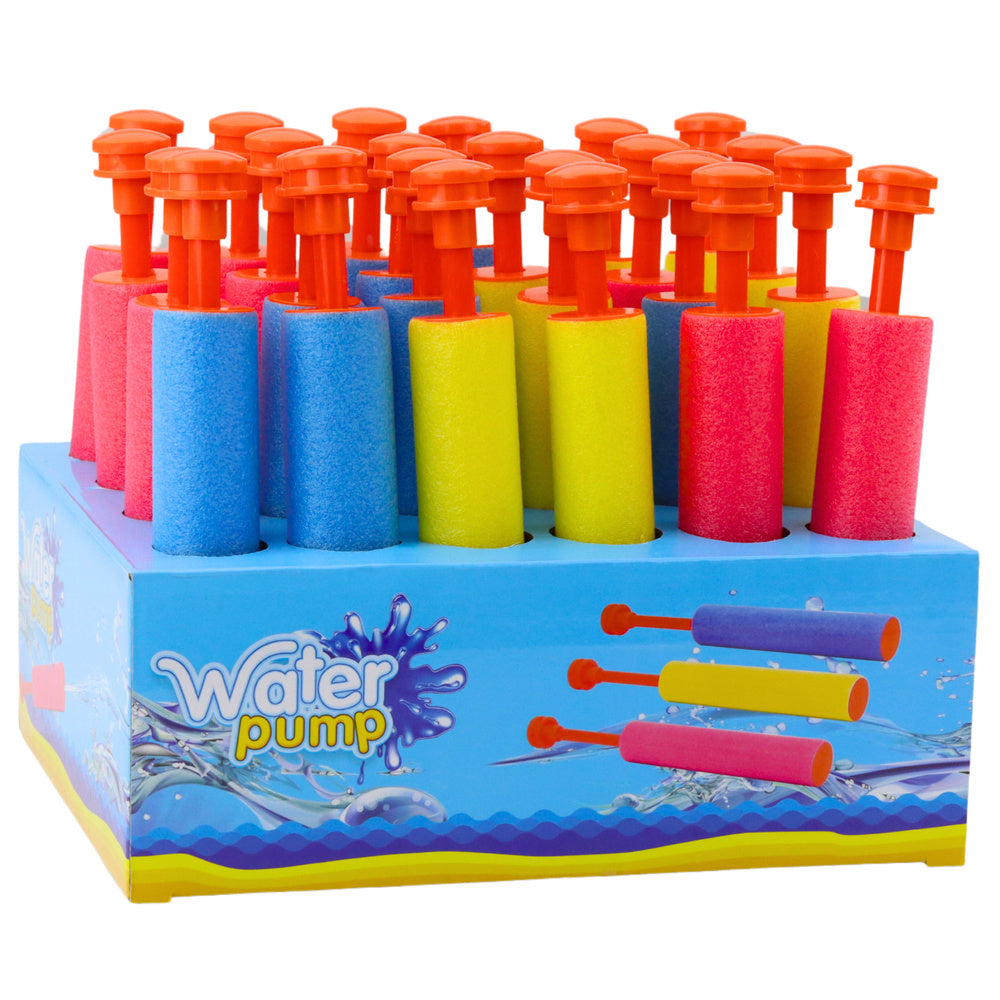 Vodní pistole pěnová pumpička 20,5 cm pro děti