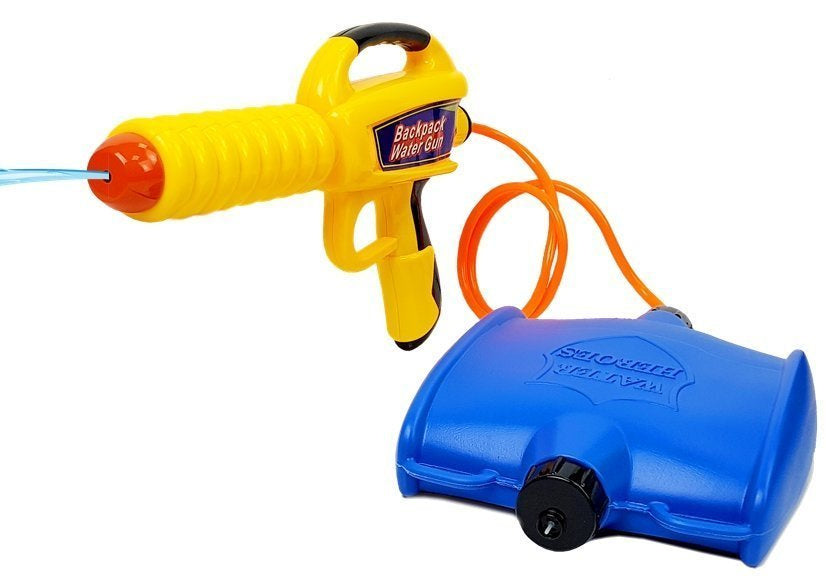 Vodní pistole se zásobníkem 1080 ml a popruhy žluto modrá