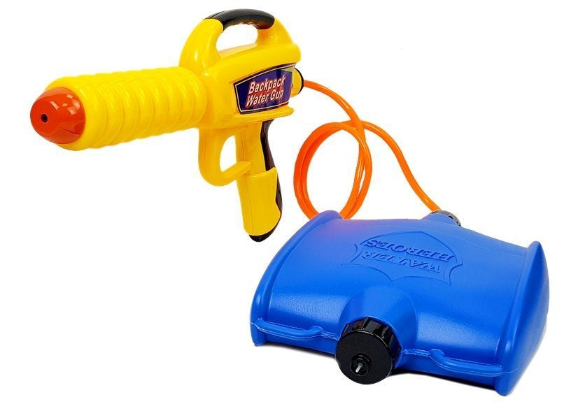 Vodní pistole se zásobníkem 1080 ml a popruhy žluto modrá