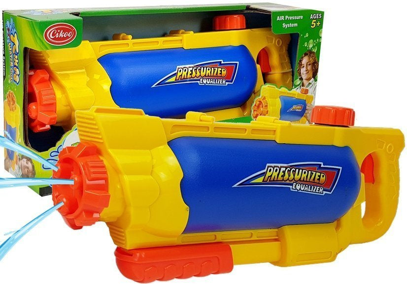 Vodní pistole se zásobníkem 1450 ml žluto modrá