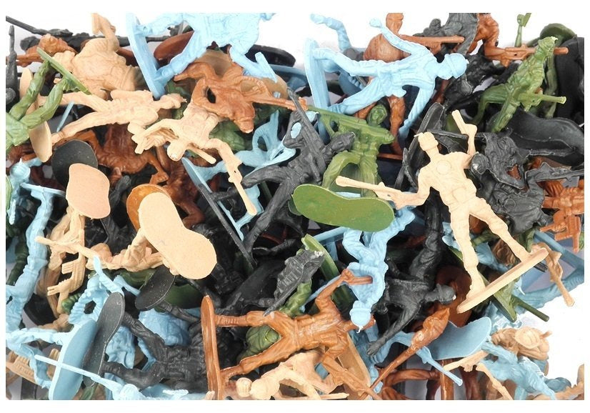 Vojenské figurky vojáci armáda – set 80 kusů plastové