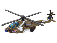 Vojenský helikoptér hliníkový – se zvuky a světly | hračka