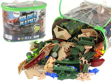 Vojenský set figurky zbraně vozidla 200 prvků