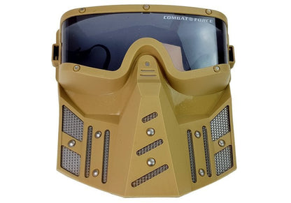 Vojenský set pistole s helmou maskou granátem a zvuky zelený