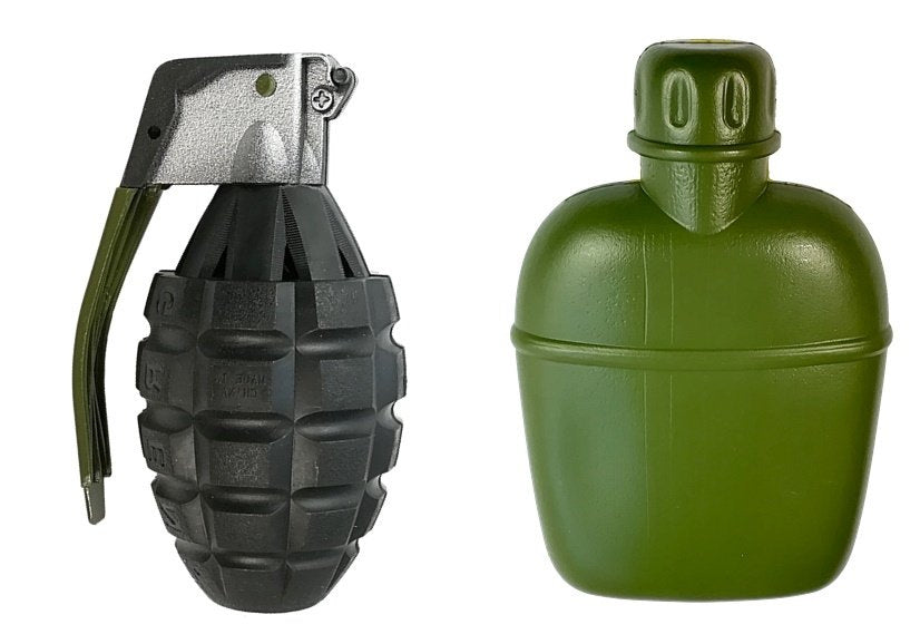 Vojenský set s pistolí na pěnové náboje a příslušenstvím MP7