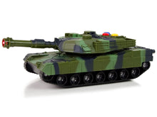 Vojenský tank 1:32 – se zvuky a světly | maskáčový