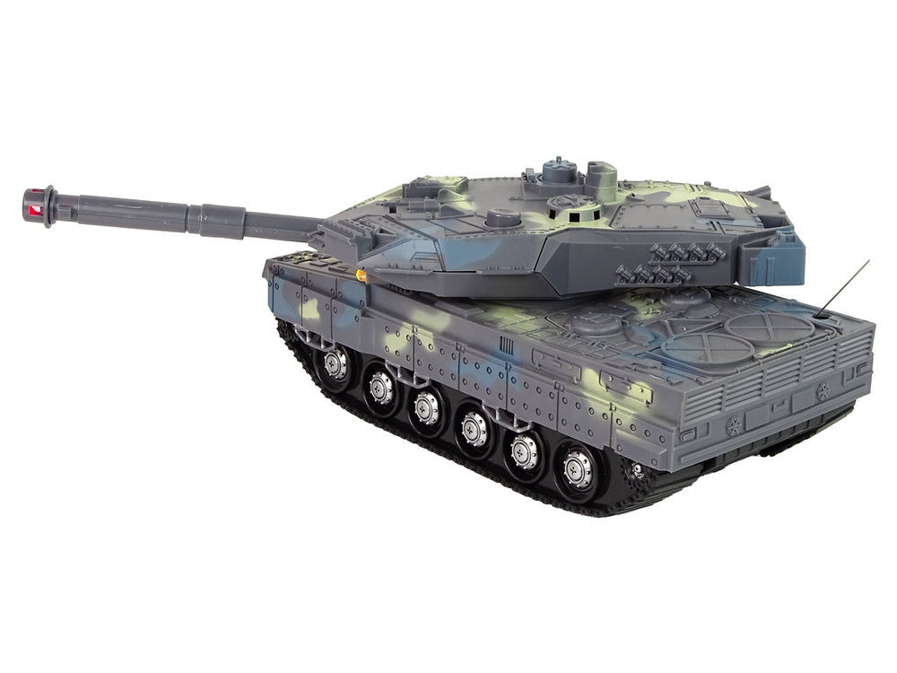 Vojenský tank na dálkové ovládání – se zvuky střelby moro