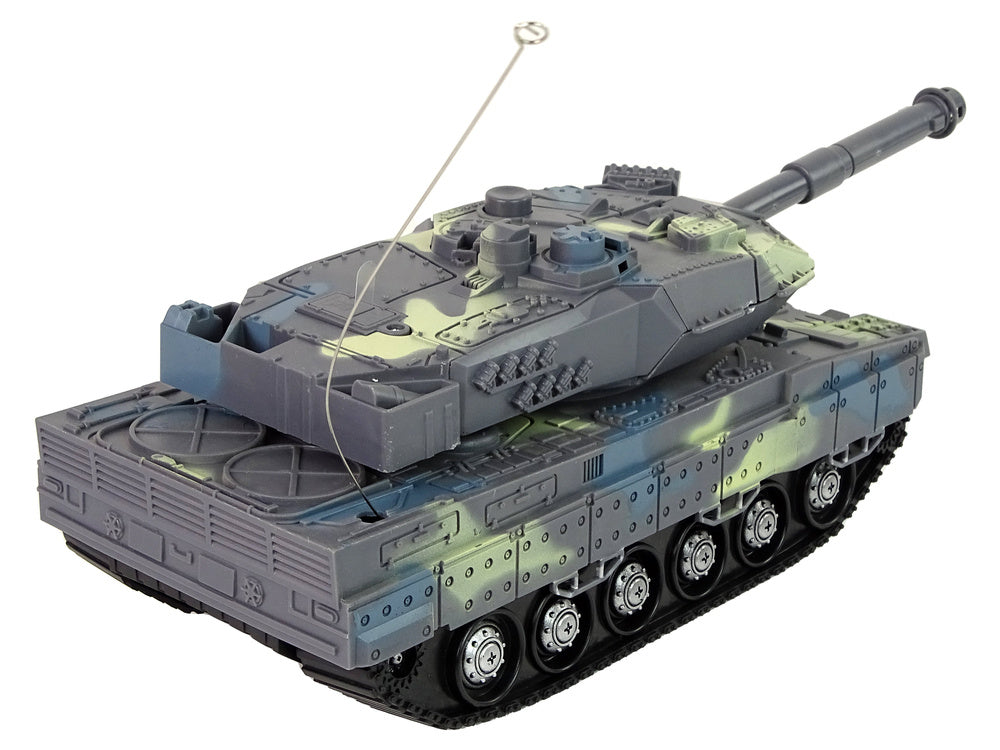 Vojenský tank na dálkové ovládání – se zvuky střelby moro