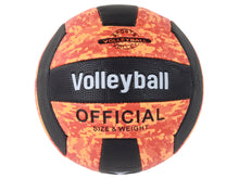 Volejbalový míč oranžový velikost 5 – barevný